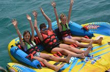 Hurghada Dolphin House and Banana Boat Fun with Snorkeling Time with Lunch Inc
