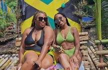 Bamboo Rafting Adventure with Limestone Massage from Montego Bay