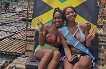 Bamboo Rafting Adventure with Limestone Massage from Montego Bay