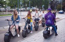 Jewish heritage tour on eScooter inc Synagogue and Shoes Memorial