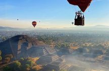 Hot Air Balloon Flight over Teotihuacán