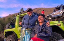 Batur Volcano Sunrise And Black Lava Jeep Adventure Tour