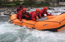 Rafting on Brembo River.