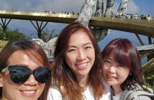 Golden Bridge Ba Na Hills Private Tour from Hotels in Hue - Da Nang -Hoi An City