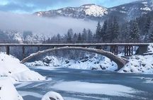 Winter Glacier National Park Scenic Driving Tour