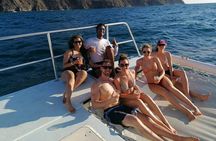 Blue Dolphin Catamaran Snorkeling Sunset Cruise from Tamarindo
