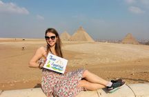 Giza Pyramids and The Museum from Sharm El Sheikh with Lunch