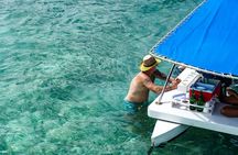 Snorkeling and Swimming on a Caribbean Cruise by Sharky Catamarans