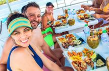 Snorkeling and Swimming on a Caribbean Cruise by Sharky Catamarans