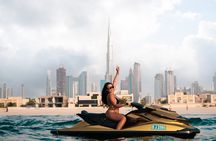 24 Karat Gold Jet Ski Adventure with Burj Khalifa View 