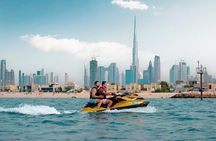 24 Karat Gold Jet Ski Adventure with Burj Khalifa View 