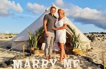 Romantic Sunset & Glamping Experience