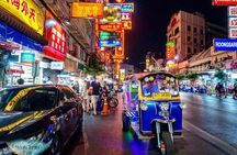 Private Bangkok Night Tour by Tuk Tuk with Dinner