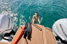 St. John Luxury Catamaran Turtle Snorkel and Cays Full Day