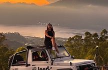  Mount Batur Jeep Tour and Hot Spring