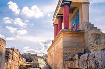 Luxury Tour from Elounda: Knossos Palace & Museum with Wineries 