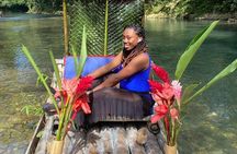 Montego Bay Bamboo River Rafting and Limestone Massage