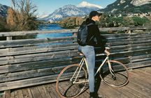 Biking and Stretching on Lake Como