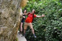 Hiking in the Canyon of the Monachil Cubs in Granada