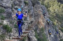 Via ferrata of Fuente de Godalla in Enguera