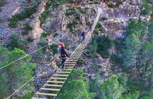 Via ferrata of Fuente de Godalla in Enguera