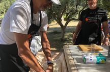 Village Cooking Class in a family Olive Grove in Messinia Greece 