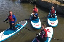 Stand Up Paddle Boarding Journey Down Bude Canal