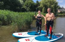 Stand Up Paddle Boarding Journey Down Bude Canal
