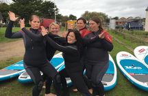 Stand Up Paddle Boarding Journey Down Bude Canal