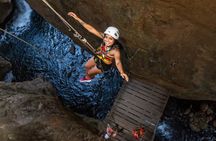 Guachipelin Zipline, River Tubing, Horseback Ride, Hot springs & Lunch Combo 