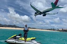 90 min St. Martin Jet ski Terre Basse tour