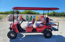 Golf Cart Island Tour in Grand Turk