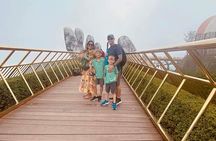 Private Car Transfer to Visit Golden Bridge Ba Na Hills & My Son Holyland 