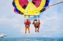 Private Bali Romantic Couple Tour with Parasailing Adventure