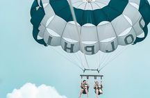 Private Bali Romantic Couple Tour with Parasailing Adventure