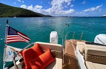 St. John Luxury Catamaran Turtle Snorkel and Cays Full Day
