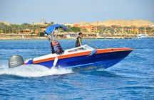 Speed Boat Abo Munkar Island & Water Sport Semi Private-Hurghada
