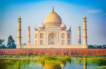 From Jaipur: Overnight Taj Mahal Sunrise Private Tour 