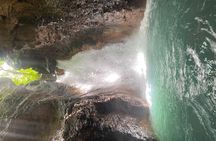 Private Tour Waterfalls and Volcanic Hot Springs with Pick Up