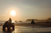 Bali ATV Ride Tour In the beach black sand atv tour 