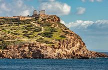 Sunset tour to Cape Sounio Poseidon Temple And Athens Riviera 5h