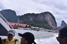 Phang Nga Bay, James bond with Sea Canoe By Speedboat from Phuket