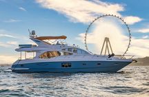 Sunset escape on Bluemoon 64ft from Dubai Marina to Atlantis