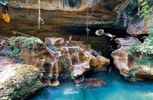 Rainforest Caves and Waterfalls Exploration with Transportation 