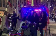 New York City: Guided Magical Christmas Lights Tour on a Pedicab 