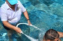 1-Hour of osteopathy in the swimming pool in Marrakech.