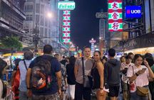 Tuk-tuk tour Bangkok by Night with Chinatown meal and hotel transfers