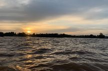 Cai Rang floating market, see sunrise, CaCao orchard, small canal