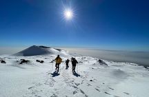 Hike near the summit craters up to the maximum safe altitude currently foreseen