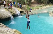 Private Full-Day Adventure to Blue Hole Ocho Rios and Dunn's River Falls